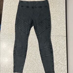 Mossimo Supply Co. Motorcycle Gray Leggings